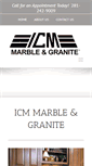 Mobile Screenshot of icmmarble.com